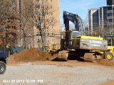 Soil Removal Operation at Northeast Corner of Site.JPG